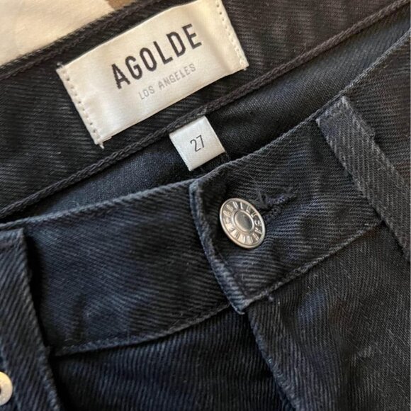 AGOLDE ‘90s High-Rise Loose Fit Jean - Audio (black) - 27 - Picture 5 of 5